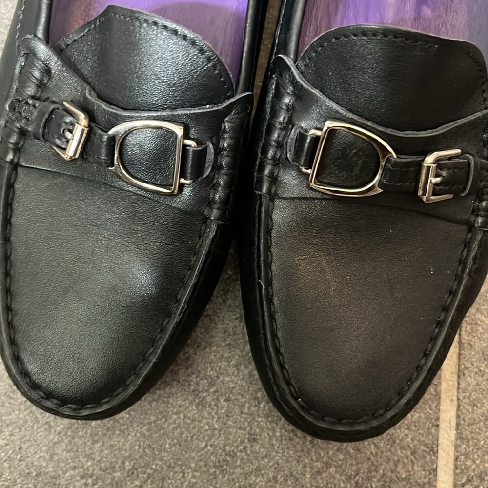 Ralph Lauren Collection Purple Label Leather DASITA Driving Loafer Shoe Sz 7.5 - Picture 3 of 11